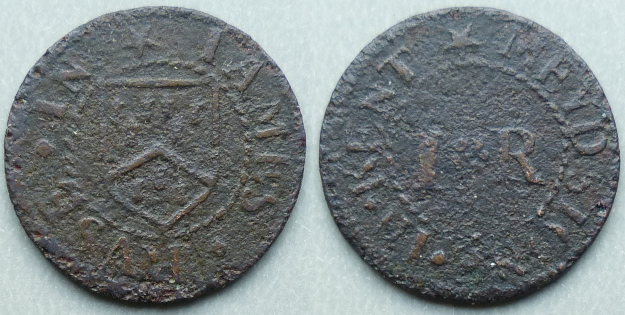 Maidstone, James Ruse farthing N2632